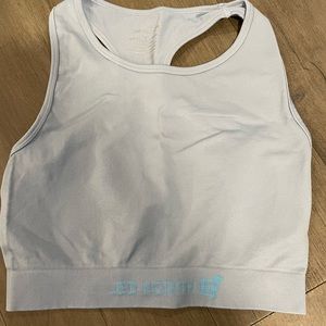 JedNorth light blue workout tank